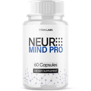 Neuro Mind Pro Nootropic Natural Brain Formula Supplement 60 Capsules