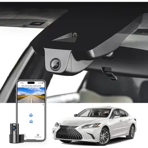 4K Front & 2K Rear 2 Channel HDR Dash Cam, Dual STARVIS 2 IMX678 IMX675, Custom Fit for Lexus ES 2019-2025 (Model B),ES350 ES300h F Sport ES250 etc, 5GHz WiFi, GPS, 128GB Card