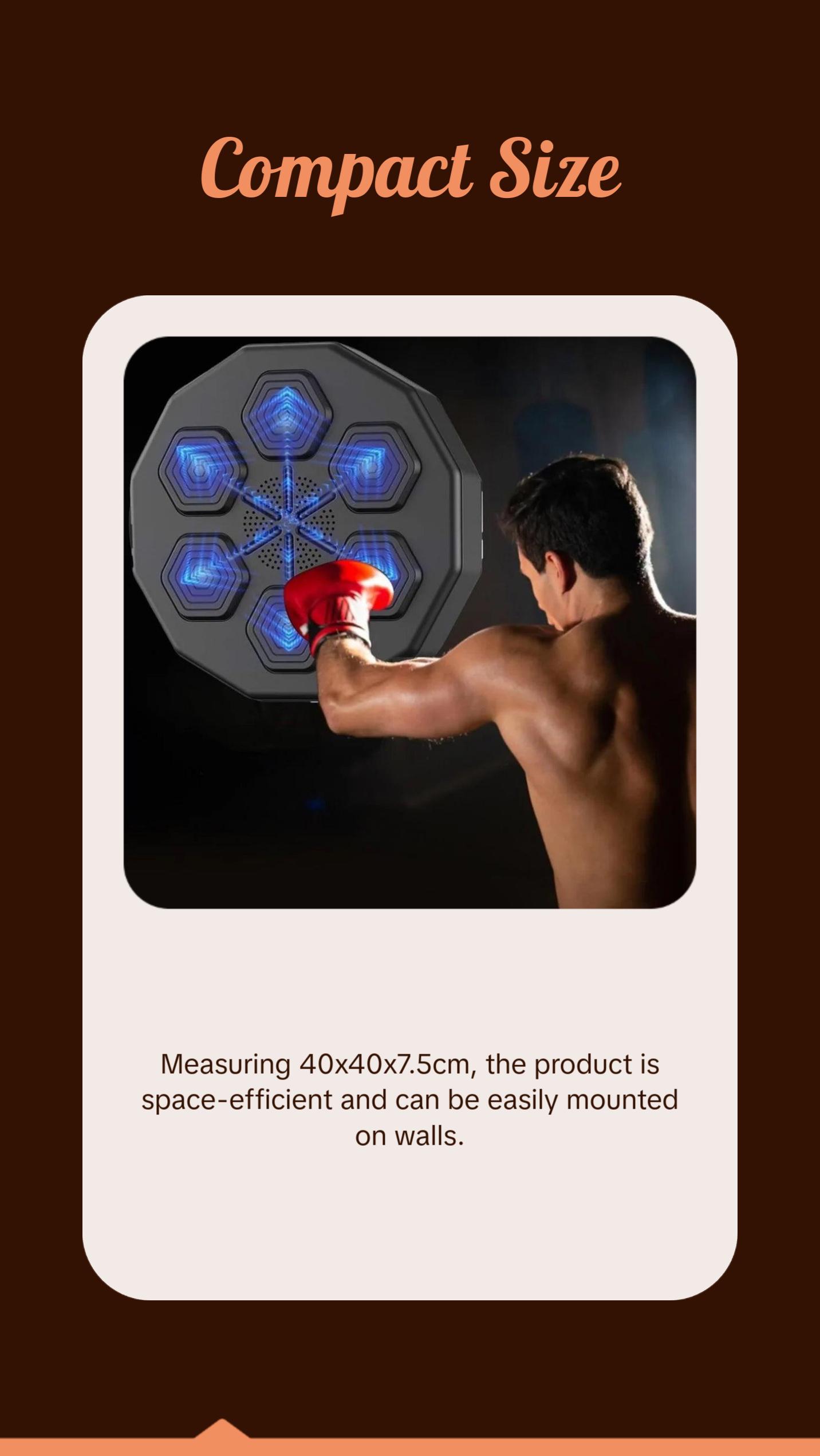 Electronic Boxing Machine Music Boxing Machine Intelligent Boxing Training Equipment