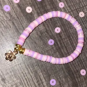 Repunzel clay beaded bracelet