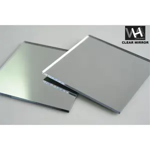 Clear Mirror Blank Mirrored Acrylic License Plate - 6 IN X 12 IN