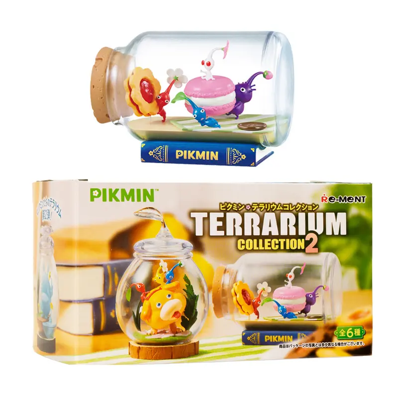 RE-MENT Pikmin Blind Box Mini Figures (Pikmin Terrarium Collection 2)