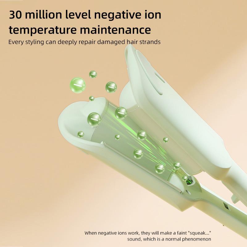 Beach Wave Curling Iron Fluffy Big Wave Ripples 32mm Splint No Damage Hair Lazy Perm Super Convenient Styling Tool