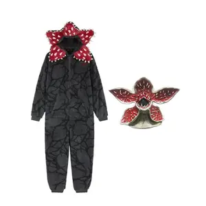 Demogorgon Mask & Onesie Set |  Cosplay Prop & Party outside lawn