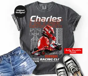 Charles Leclerc  Vintage Formula Merch Shirt, Formula Tee, Vintage Formula T-shirt, Gift for  Formula Racing Fan