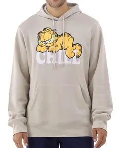 Garfield Hoodie Mens Chill Graphic Print Long Sleeve Pullover