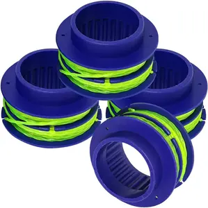 4PC KLS 124-03 0.080-in x 16-ft Trimmer Line Spooled KST 2024A-03 for KST 2224B-03, KST 1124B-03,KOC 4124A-03, KST 4024A-03 Kobalt 24-Volt max String Trimmer