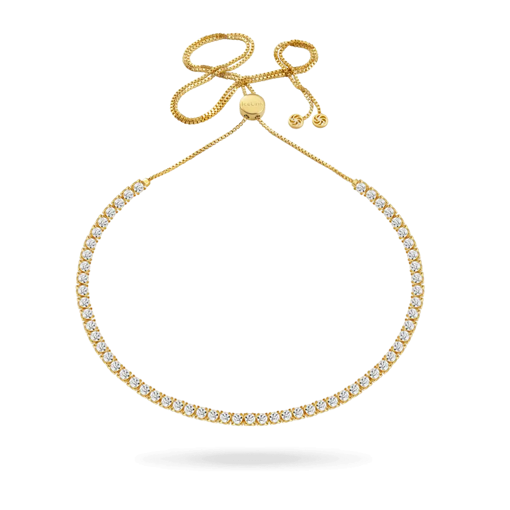 Classic Adjustable Tennis Necklace