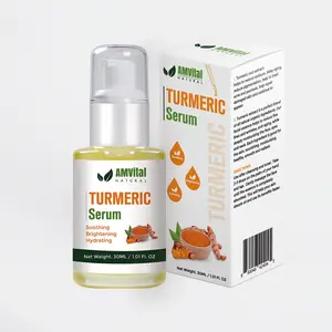 AMVital Turmeric Dark Spot Corrector Serum – Natural Skincare Solution to Moisturize & Repair Dry Skin, Enhance Skin Comfort, and Boost Radiance Moisturizing