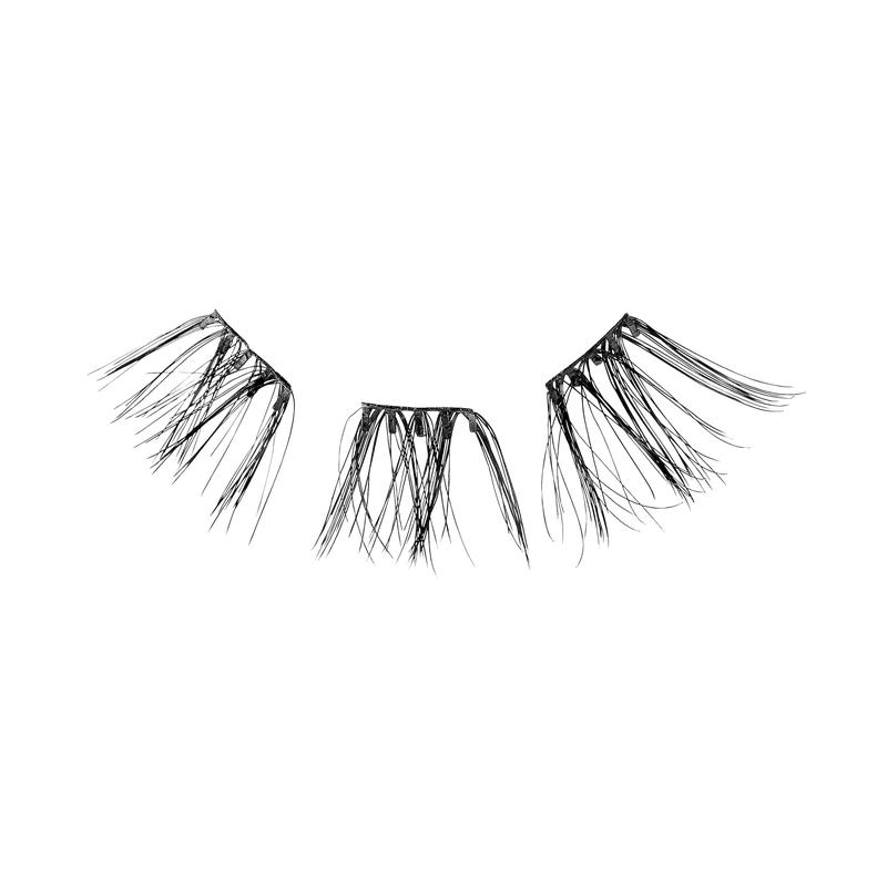 imPRESS Falsies Self Adhesive Eyelashes, 12 Lash Clusters + Applicator - Edgy