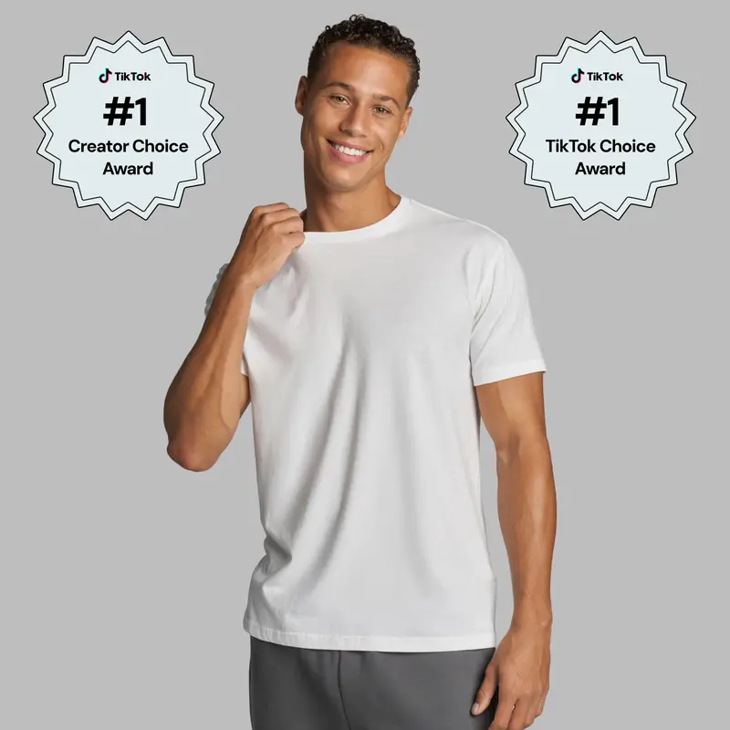 Comfrt | Basic Lightweight Tee | Soft Breathable Everyday Cotton Jersey T-Shirt