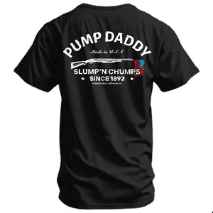 Pump Daddy Original Men's T-Shirt, Menswear Casual Top, Cotton-Polyester Blend Tshirt