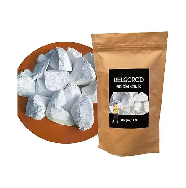 HOT SALE 2026  Belgorod Edible Chalk – Chalk Chunks for Eating, Pica Cravings, and ASMR – Hand-Picked, Pure, and Additive-Free – 4oz (115g)