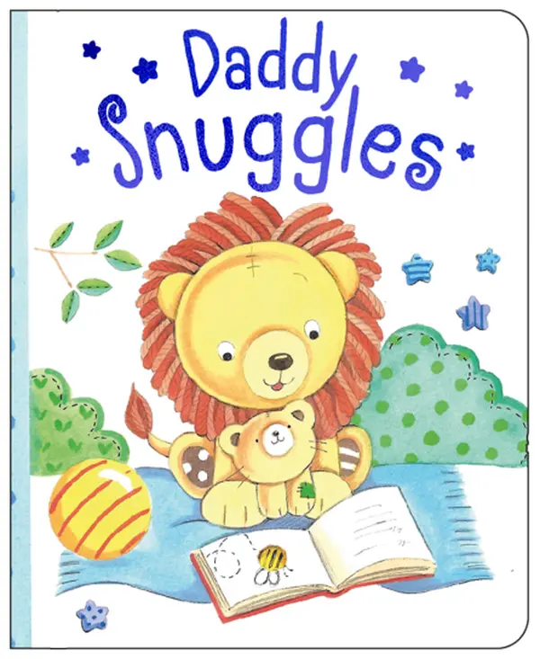 Daddy Snuggles with Handle - Soft Plush Toy for Cuddling and Comfort