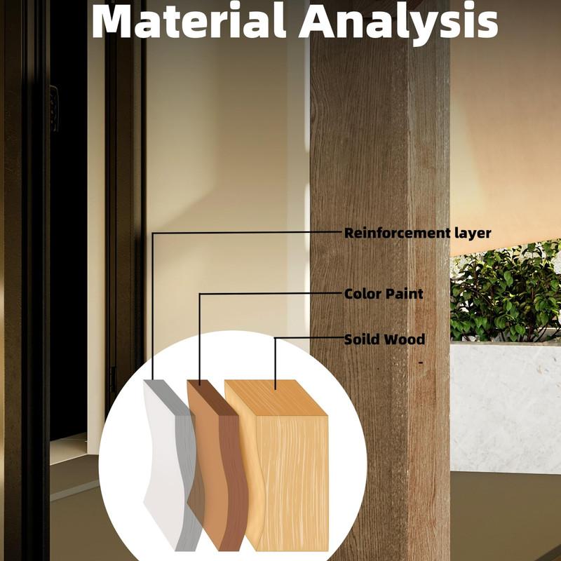 GAOMON 12 Ft x 20 Ft x 7.5 Ft Cedar Pergola Outdoor Wood Pergola with Canopy, Solid Structure Shelter for Deck, Garden, Backyard, and Lawn (Reddish-Brown)