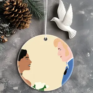 Christmas Ornaments The Prince And Me 2 Edwina Sharma And Prince Friedrich Bridgerton Netflix Decor X-Mas Birthday New Year