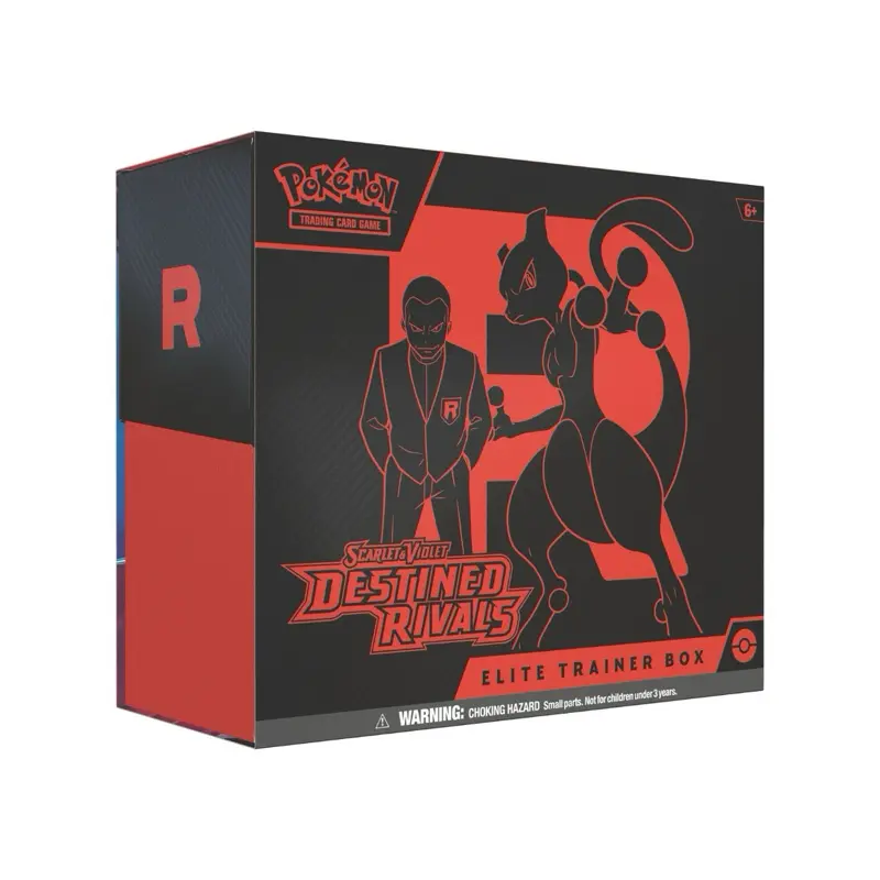 Pokémon Destined Rivals Elite Trainer Box New Factory Sealed