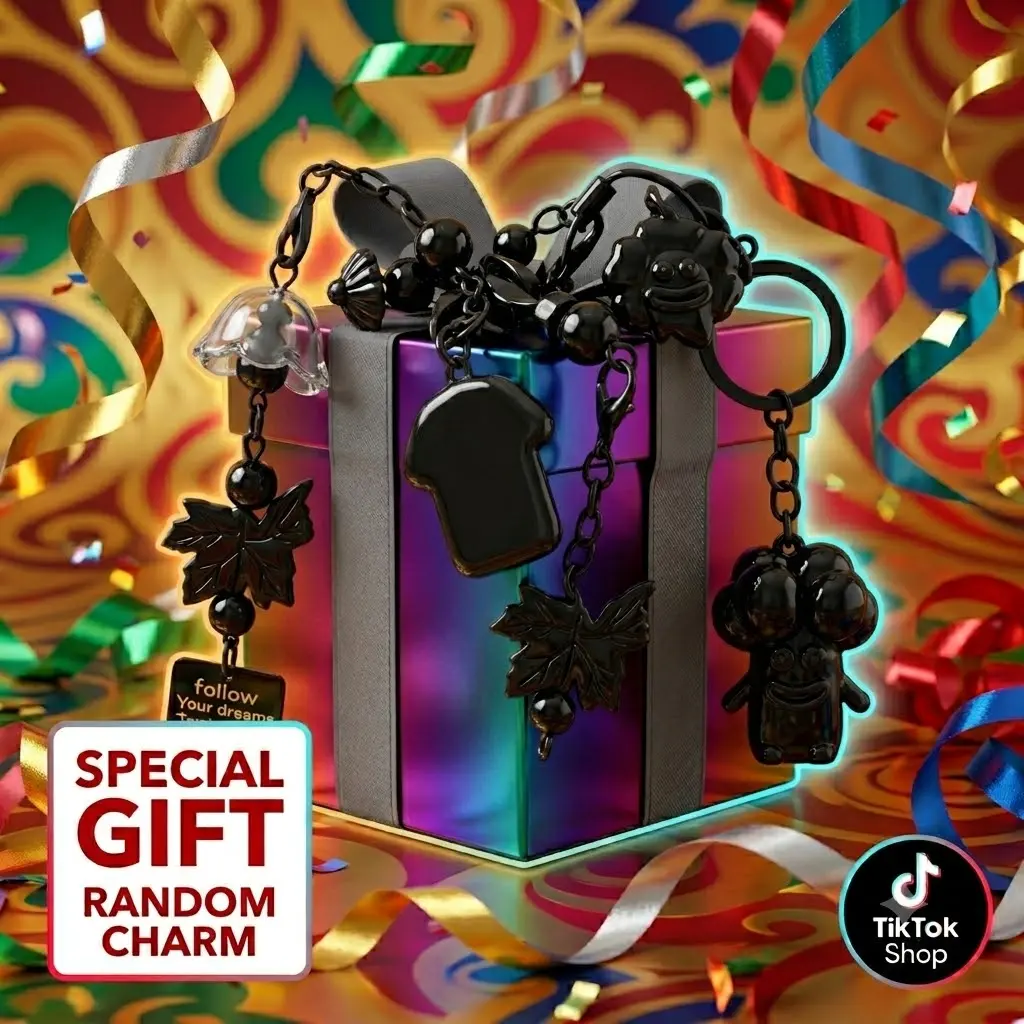 Mystery Bag Charm, Random Stylized Blind Box Keychain for Bags & Keys - Exclusive Complimentary Gift (Not for Individual Sale), Bag Charms