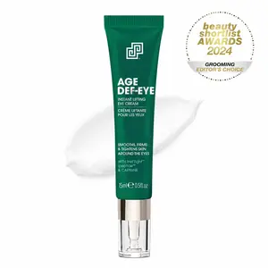 Shakeup Cosmetics Mens Eye Cream, Lifting & Firming Formula, Helps Reduce Fine Lines and Crow's Feet, Hydrating with Peptides & Caffeine, 15ml.