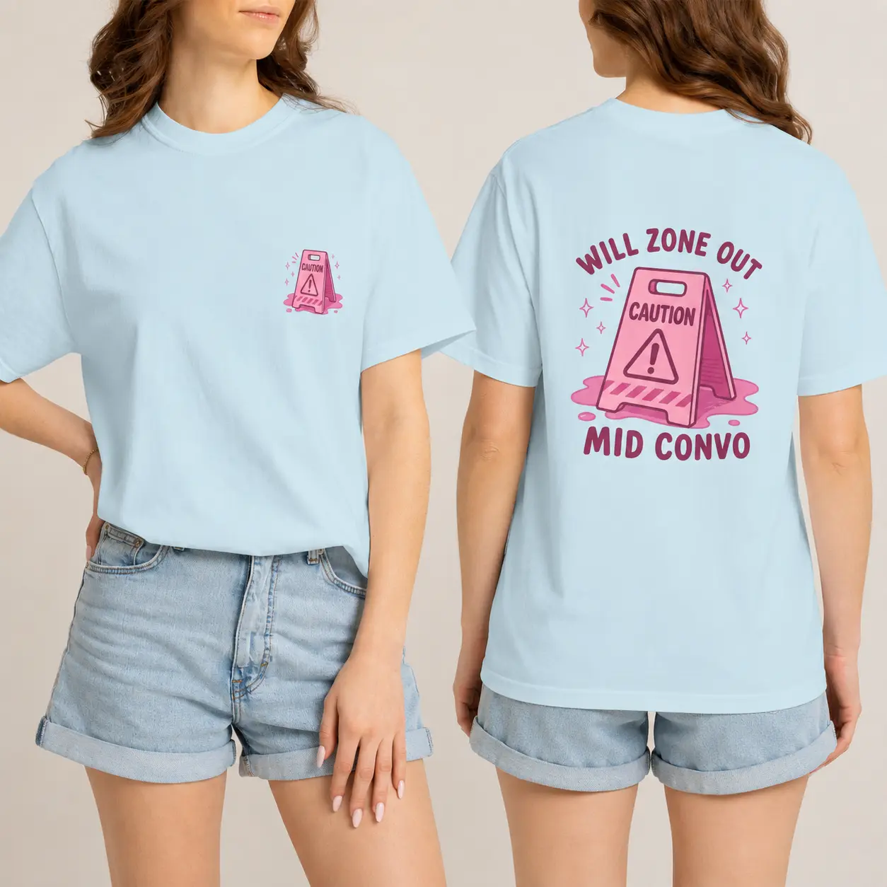 Will Zone Out Mid Convo T-Shirt