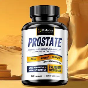 Pslalae - Prostate Care Capsules - Urinary Health, Prostate Health - With Beta-Sitosterol, Stinging Nettle and African Plum Tree Extracts - Gluten Free, Non-GMO