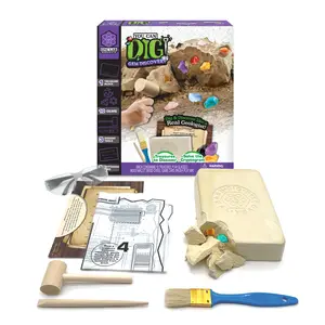ArtSkills Epic Lab Gem Discovery, Gemstone Dig Kit for Kids with 10 Real Gemstones for Boys and Girls