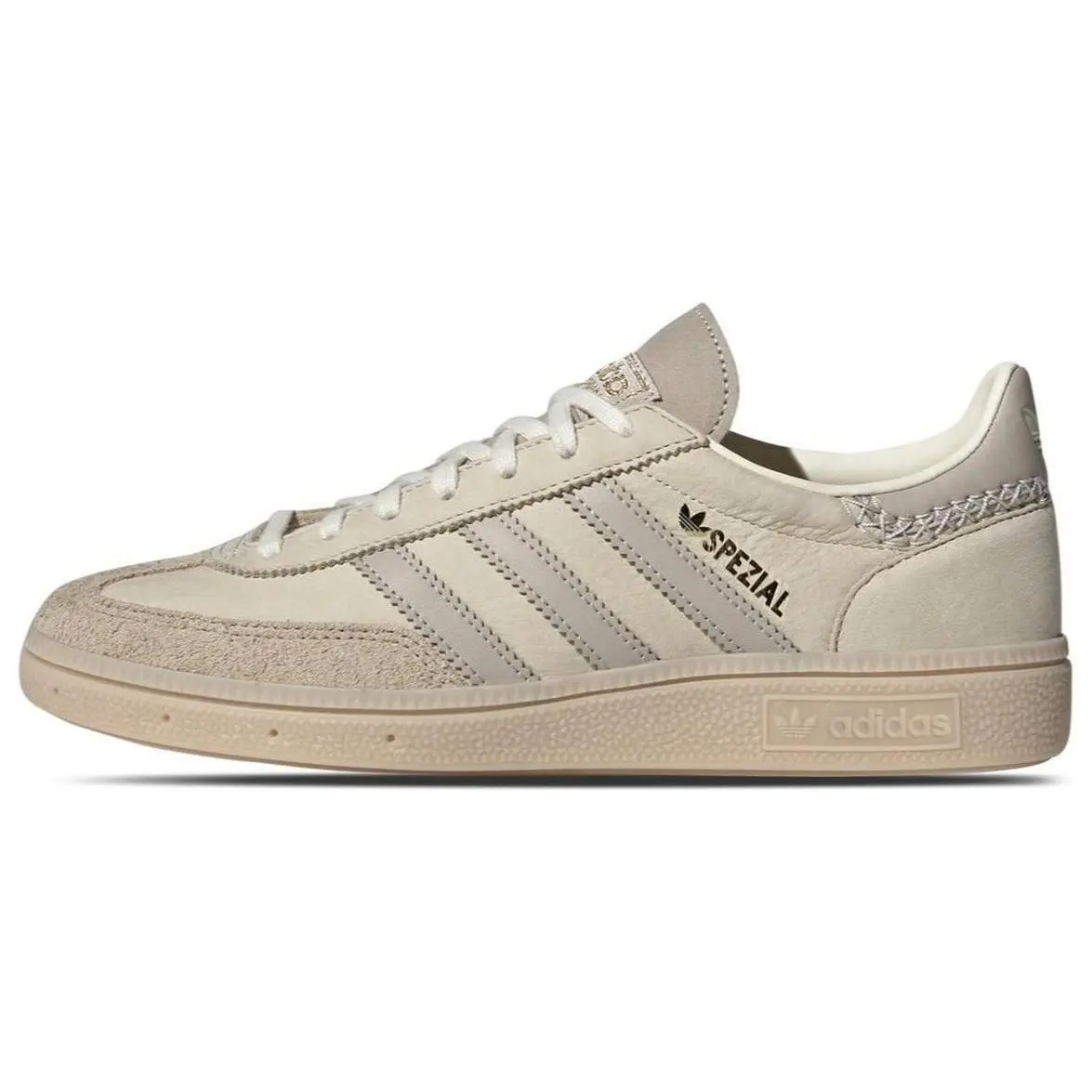Women's Casual Sports Shoes, Handball Spezial Sneaker - Cream White Wonder Beige