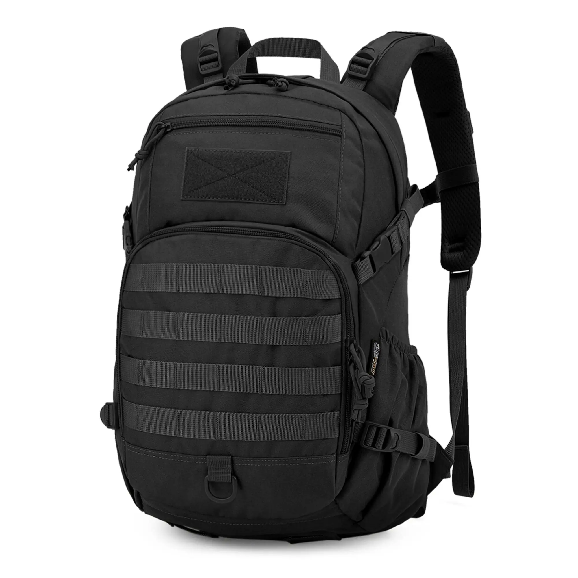 Mardingtop 25L Classic Military Tactical Casual Backpack with MOLLE System, YKK Zipper, Multiple Pockets, and Durable webbing Design for Hiking Camping Travel Motorcycle Backpack or Work Daily Multifunction EDC BOB Athletic Bag Durable Outdoor Gear Laptop