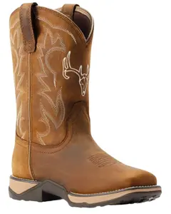 Ariat Women's Anthem Deer Waterproof Western Performance Boot Broad Square Toe - 10042593