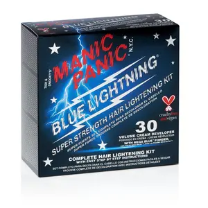 Blue Lightning® Bleach Kit - 30 Volume with Mega Blue Powder