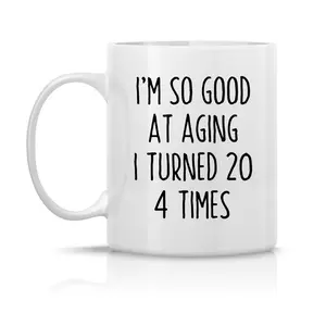 80th Birthday Mug, 80th Birthday Gift, 80 year old birthday, 80th Birthday Party Gift, Funny 80th Cup, Happy 80th Birthday, Men Women