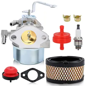 640152 Carburetor for Tecumseh HM80 HM90 HM100 8HP-10HP Engine,Replace 640152A 640023 640051 640140 640152 Coleman Powermate 5000 Generator Parts with 33268 Air Filter Spark Plug Tune Up Kit