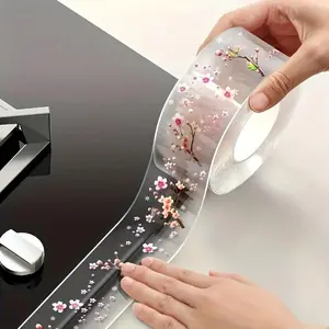 Kitchen Counter-Gap Filler Tape, Waterproof & Mildew-proof Kitchen Counter-Gap Filler Tape, Kitchen Fixture Accessories for Sink, Self Adhesive Tape for Toilet Edge Gaps, Invisible waterproof sealant, Strong Adhesive Waterproof, Strong Adhesion