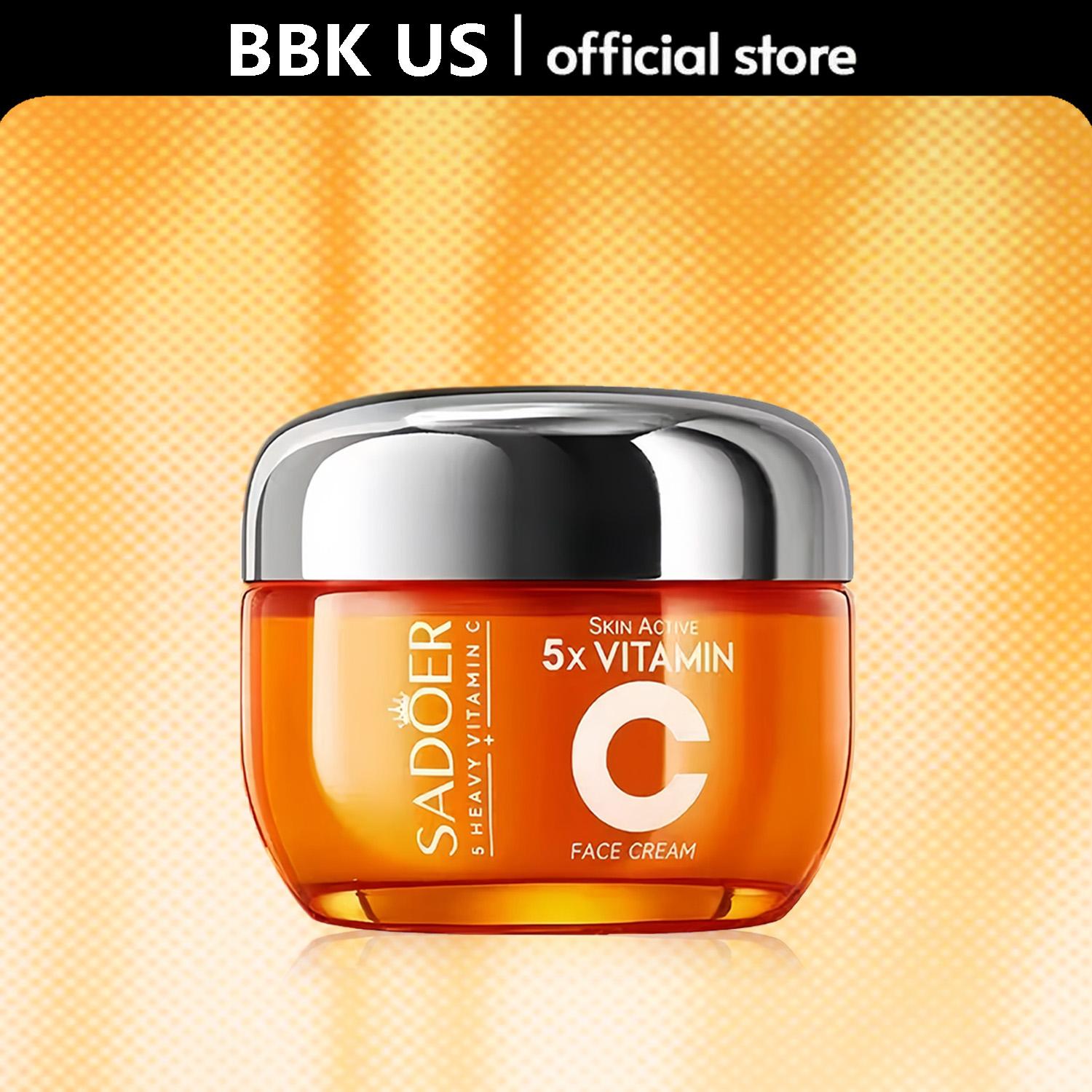 5X Vitamin C Face Cream, Moisturizing, Hydration &Nourishing Face Cream,Facial Moisturizer for FineLines, Wrinkles Organic Lotion Gentle Moisture Hydrate Hydrating