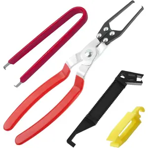 Relay Puller, Fuse Puller, 4-Pack Car Relay Fuse Puller Tool, FMM Fuse Puller Tool, Vehicle Battery Terminal Remover