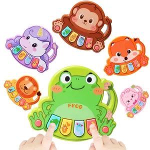 Baby Piano Toy for 10 Months+, 3 Music Modes Educational Keyboard Toy, Girl's Piano Fun for Baby Development Interactive Learning Safe Play Unisex Appeal Cognitive Development
