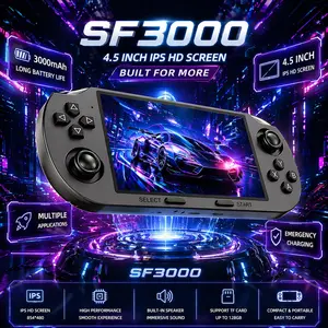 2026 New Portable Sf3000 Handheld Game Console, Ideal for Adults, Perfect Christmas Gift, No Wireless Function Included