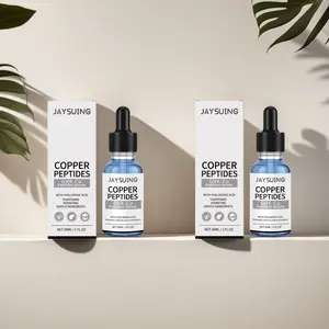 Copper Peptide Serum (30ML X 2), Lightweight Absorbent Formula, Suitable for All Skin Types, Daily Skincare Essential