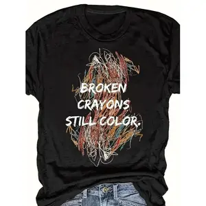 BROKEN CRAYONS STILL COLOR Women T-shirt