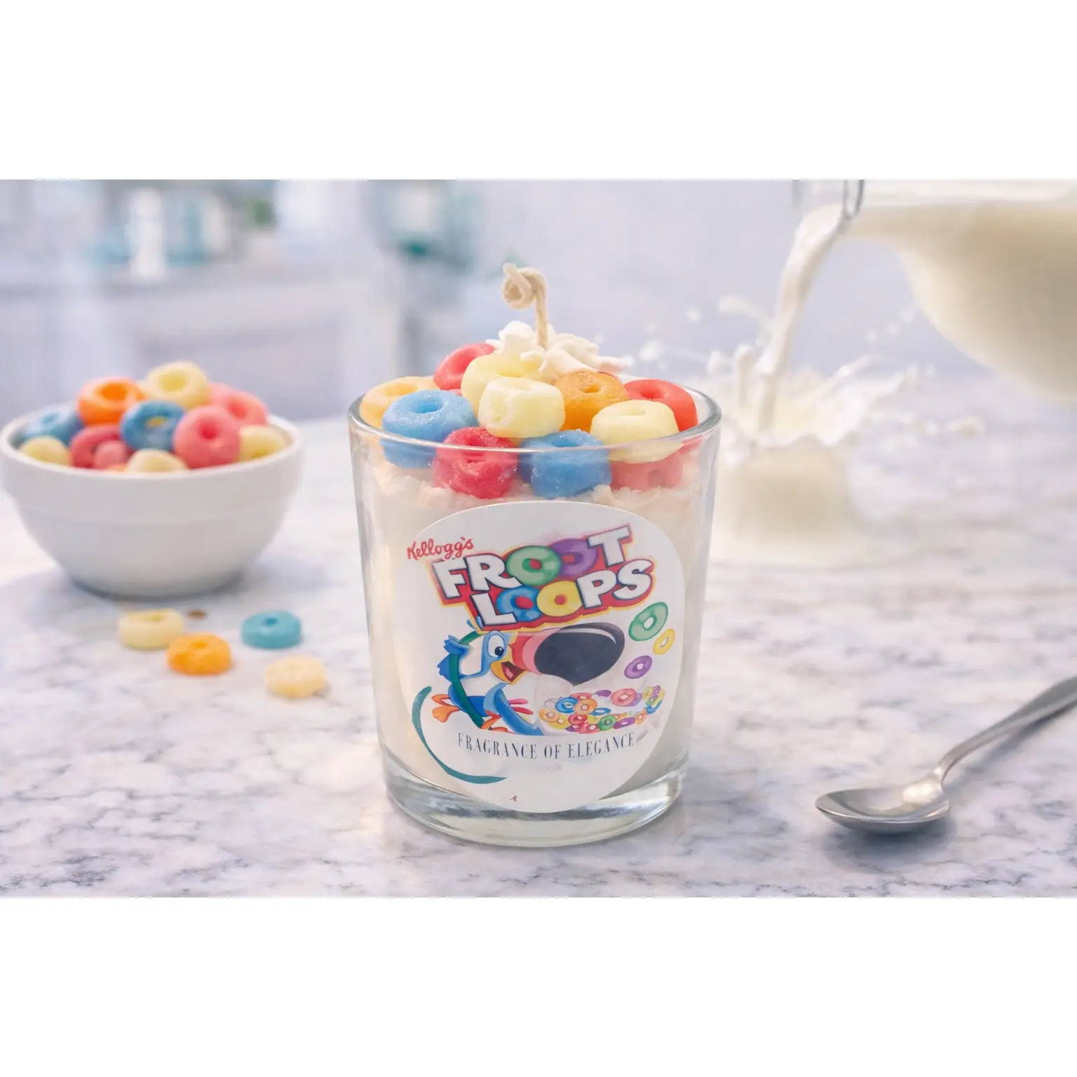 Fruit Loops Candle