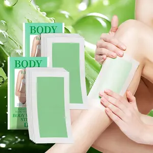 Body Wax Strips, Hair Removal Product, 2/5 Boxes Painless Hair Removal Wax Strips, Gentle Hair Removal Waxing Strips for Arms, Legs, Chest, Back