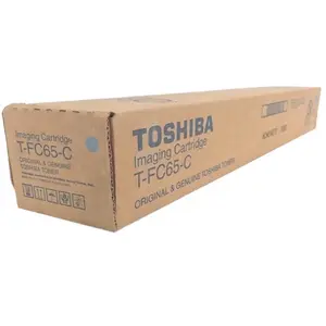 Toshiba T-FC65-C Cyan Toner Cartridge - Professional-Quality Prints