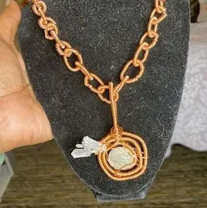 1936 BUFFALO NICKEL COPPER HANDMADE NECKLACE WITH PENDANT