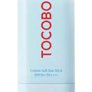 TOCOBO Cotton Soft Sun Stick SPF50+/PA++ Facial Oil for Combination Skin Skincare Sunscreen Gentle Smooth Uv Comfort