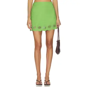 ASTR the Label Taniya Skirt in Green
