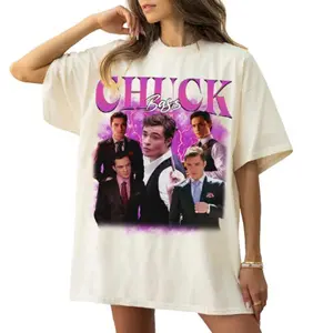 Vintage Chuck B Tees - Gossip Girl Shirts For Chuck Bass Fans Tshirt Womenswear