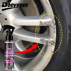 Car Wheel HUB Cleaning Agent, Rust Remover for Car Wheel, Professional Car Wheel HUB Cleaning & Care Fluid, Car Cleaning Tool