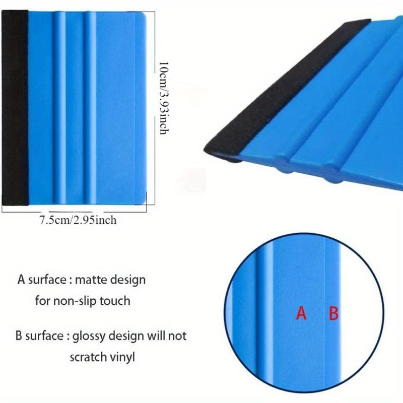 8 Pcs Car Vinyl Wrap and Wallpaper Tool Kit, Car Wrap Kit for Easy, Bubble-Free Installation, Durable DIY Tool Kit, Car Supplies