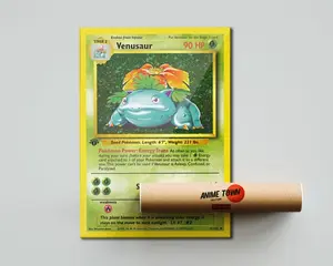 Pokemon Venusaur Card Poster