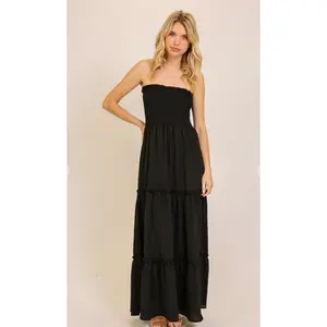 Beach Nights Dress - Black